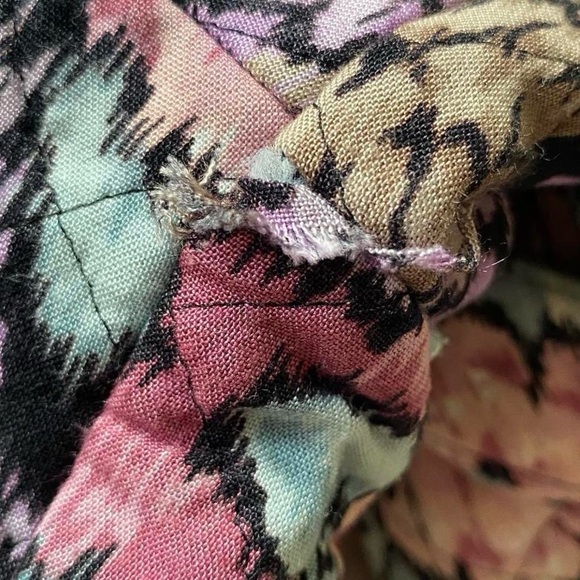 Vintage quilted floral jacket - Picture 5 of 8